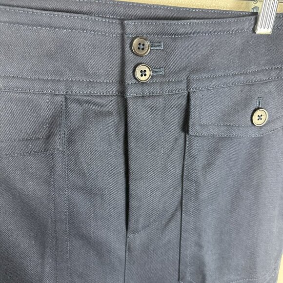 J.Crew Women's 4 Wide Leg Sailor Pants Navy EUC Inseam 30" - Picture 5 of 11